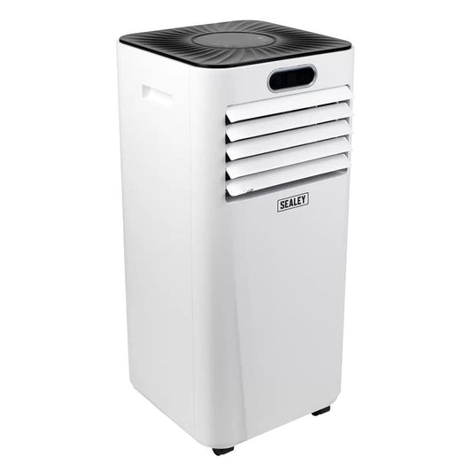 Sealey SAC5000 3-in-1 Portable Air Conditioning Unit with Window Sealing Kit 230V/560W