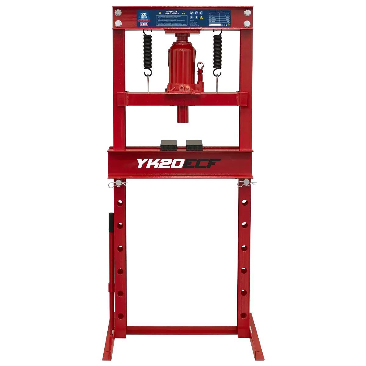 Sealey YK20ECF 20tonne Hydraulic Press Economy Floor Type