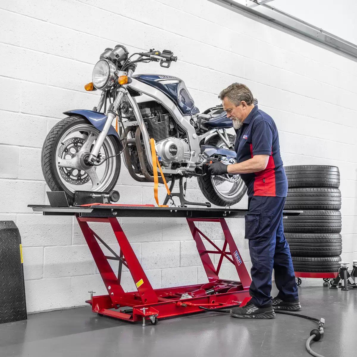 Sealey MC401A Motorcycle Hydraulic Lift 454kg Capacity