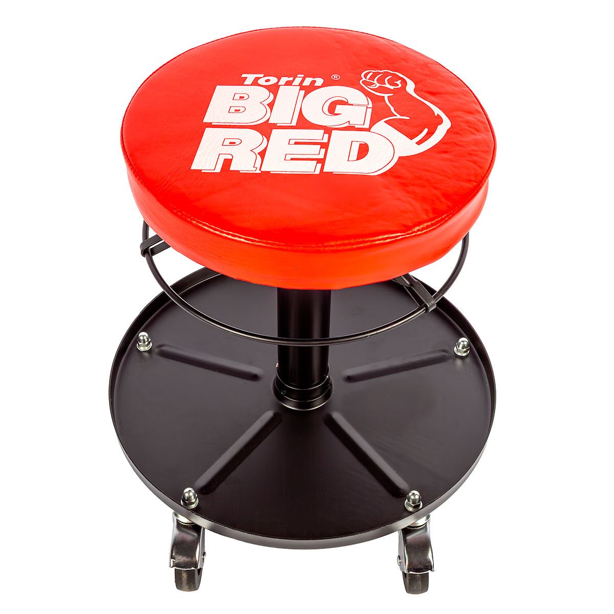 Big Red Torin Pneumatic Creeper Seat with Adjustable Height Function 390–520mm