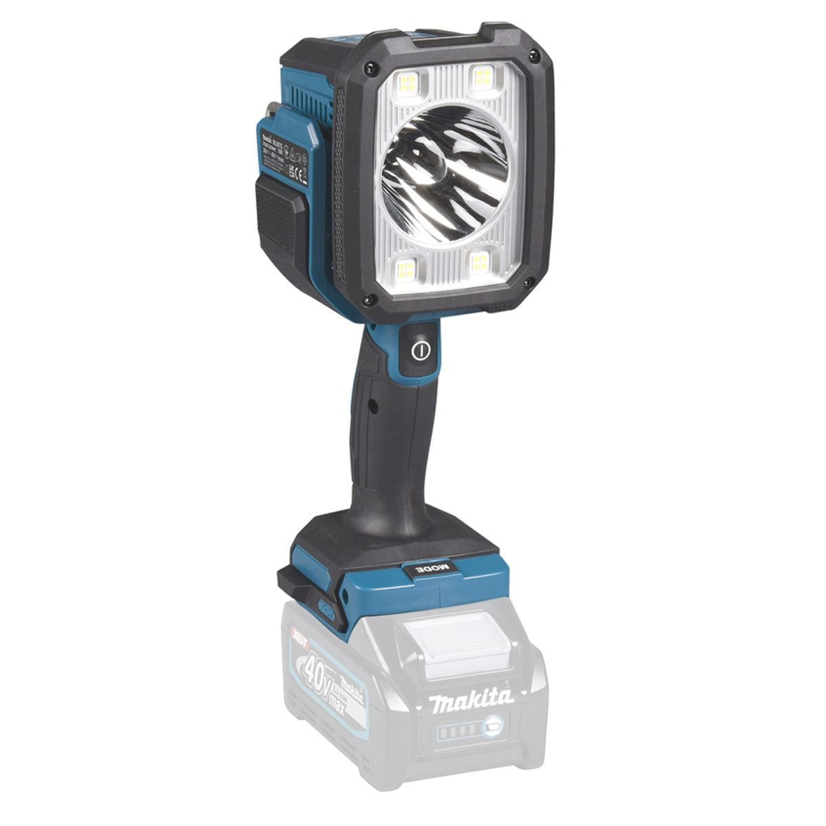 Makita ML007G 40V XGT Flashlight with 1 x 5.0Ah Battery, Charger & Bag