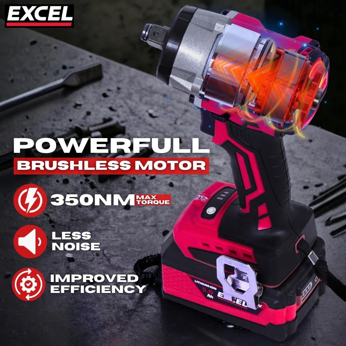 Excel 18V Brushless 1/2