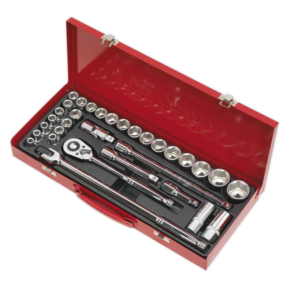 Sealey AK693 Socket Set 32pc 1/2