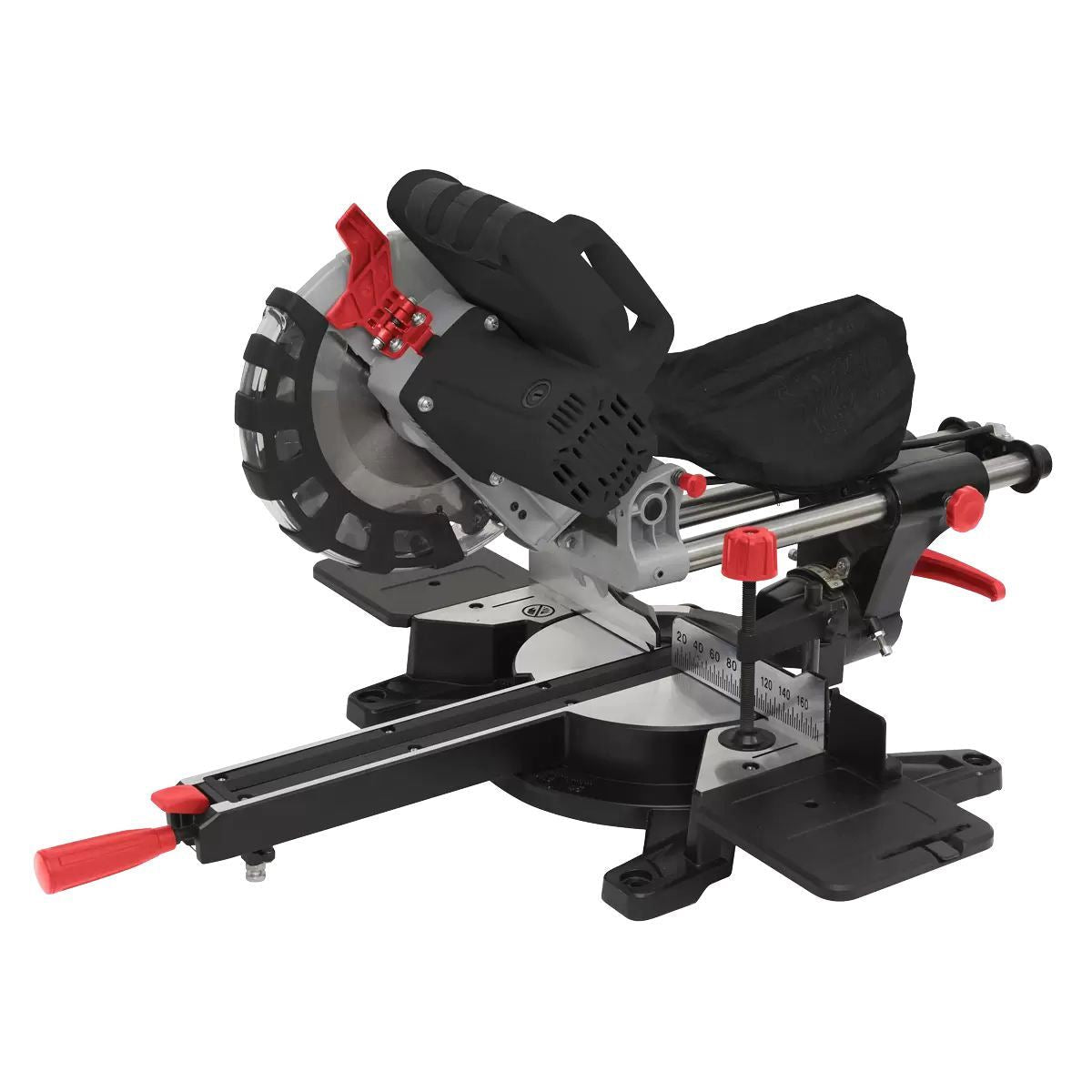 Sealey SMS216 216mm Double Sliding Compound Mitre Saw 230V/1450W