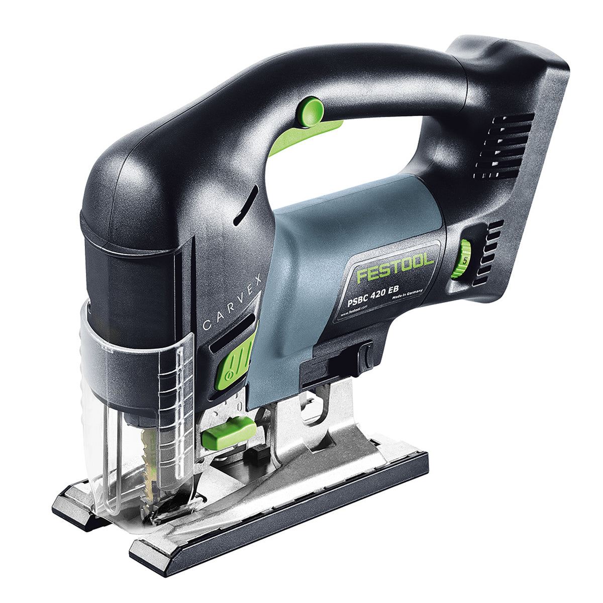 Festool PSBC 420 EB-Basic GB 18V Brushless Pendulum Jigsaw with 1 x 5.0Ah Battery Charger & Case