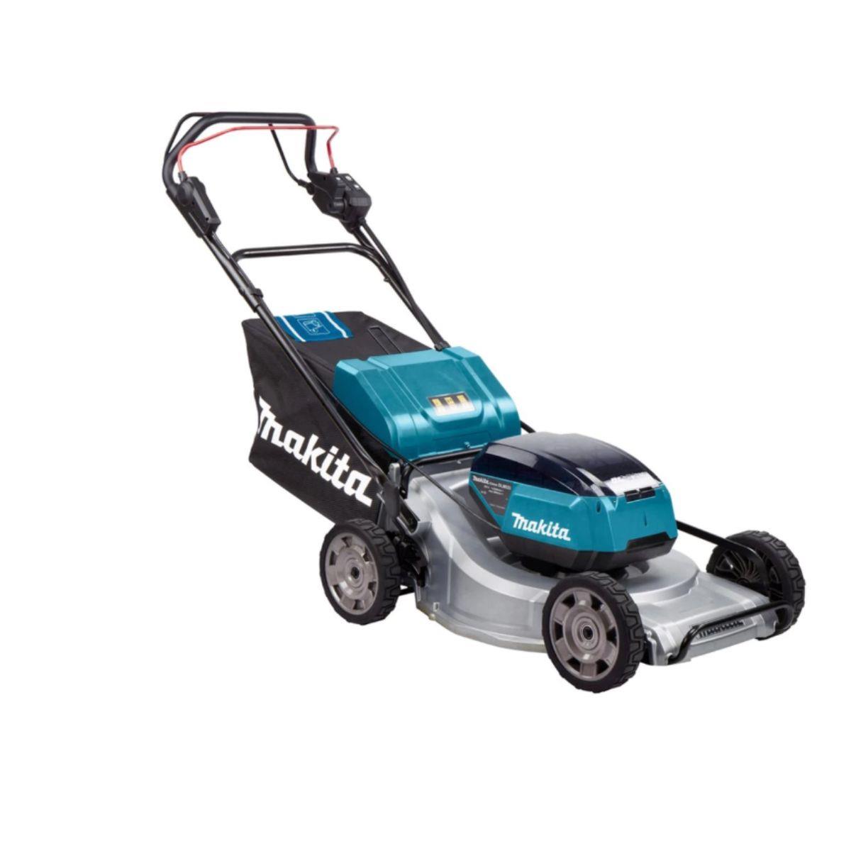 Makita DLM533PT4 18V/36V LXT Cordless Brushless 530mm Lawn Mower With 4 x 5.0Ah Batteries & Charger