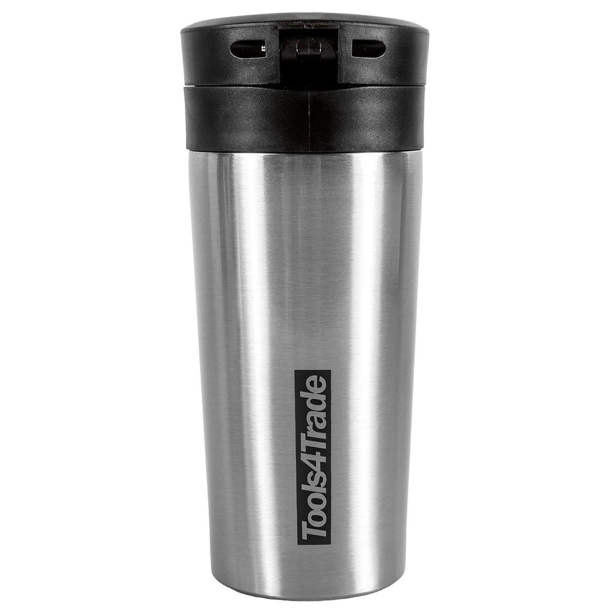 Tools4Trade Stainless Steel Thermal Coffee Mug - Silver (360ml)