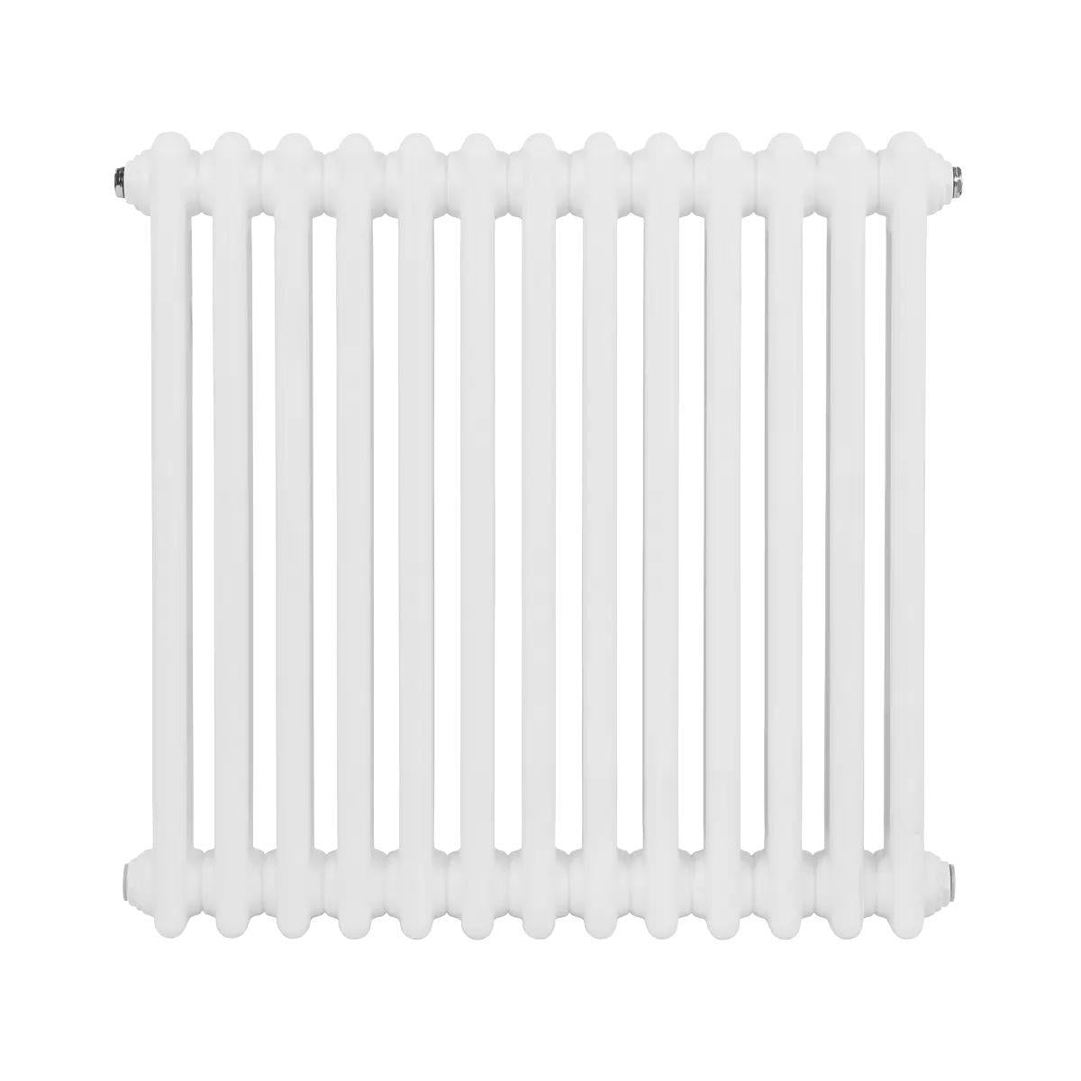 Sealey DH367 Baridi Horizontal Traditional 2 Column Radiator 600 x 607mm White