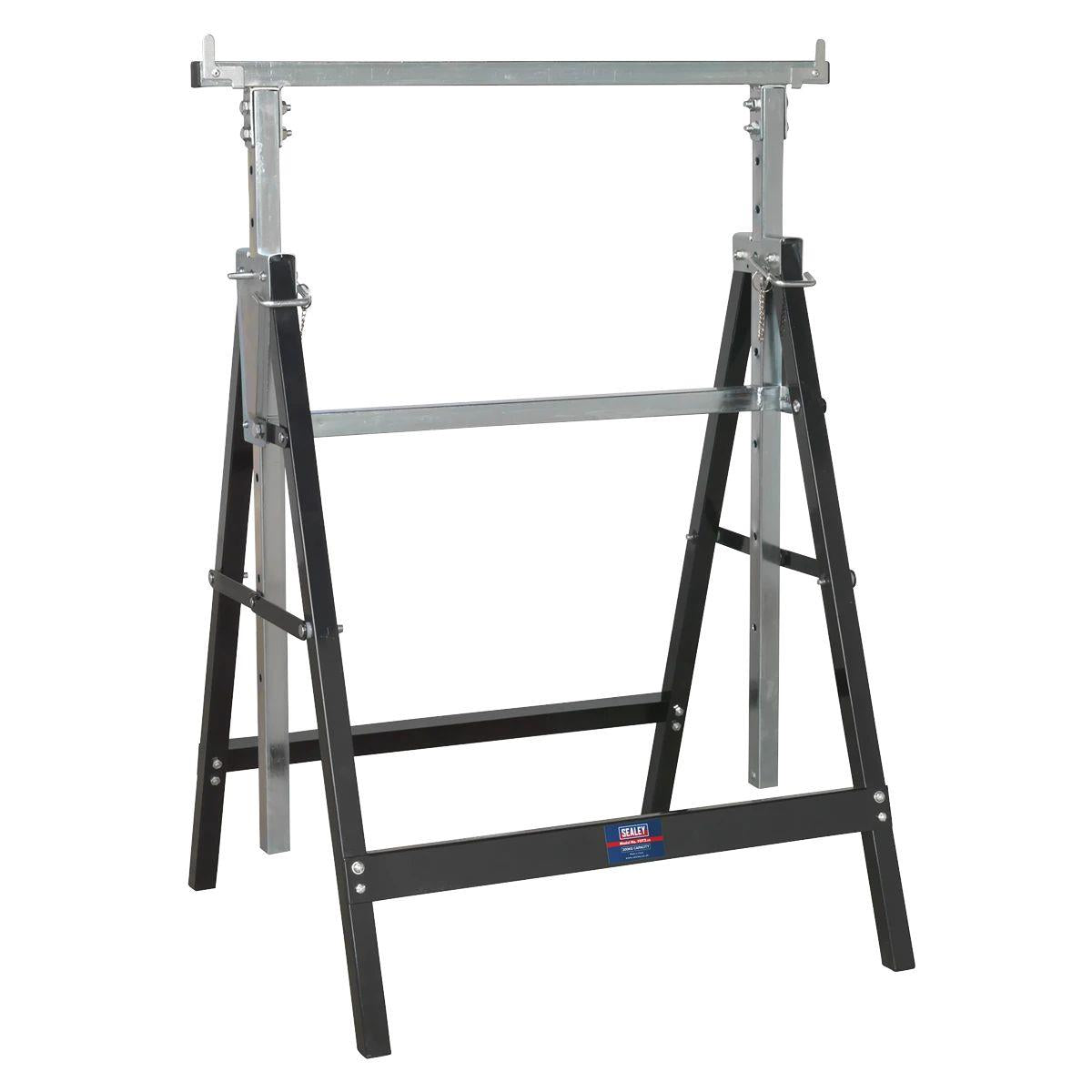Sealey FDT32 Fold Down Telescopic Trestle 200kg Capacity Pair