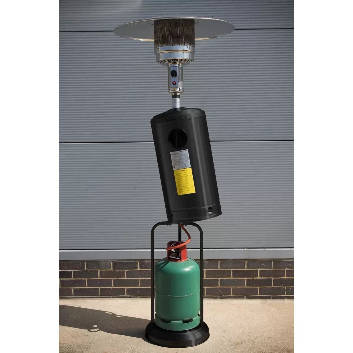 Sealey DG1 Dellonda Outdoor Garden Gas Heater 13kW Commercial & Domestic Black