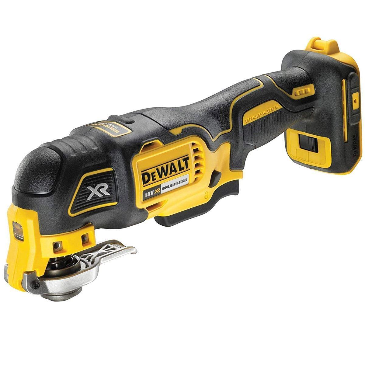 Dewalt DCS356N 18V Oscillating Brushless Multitool Body with 5 Piece Blade Set