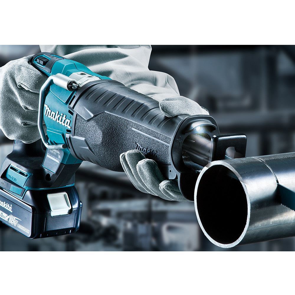 Makita DJR187Z 18V LXT Cordless Brushless Reciprocating Saw with 1 x 6.0Ah Battery & Charger