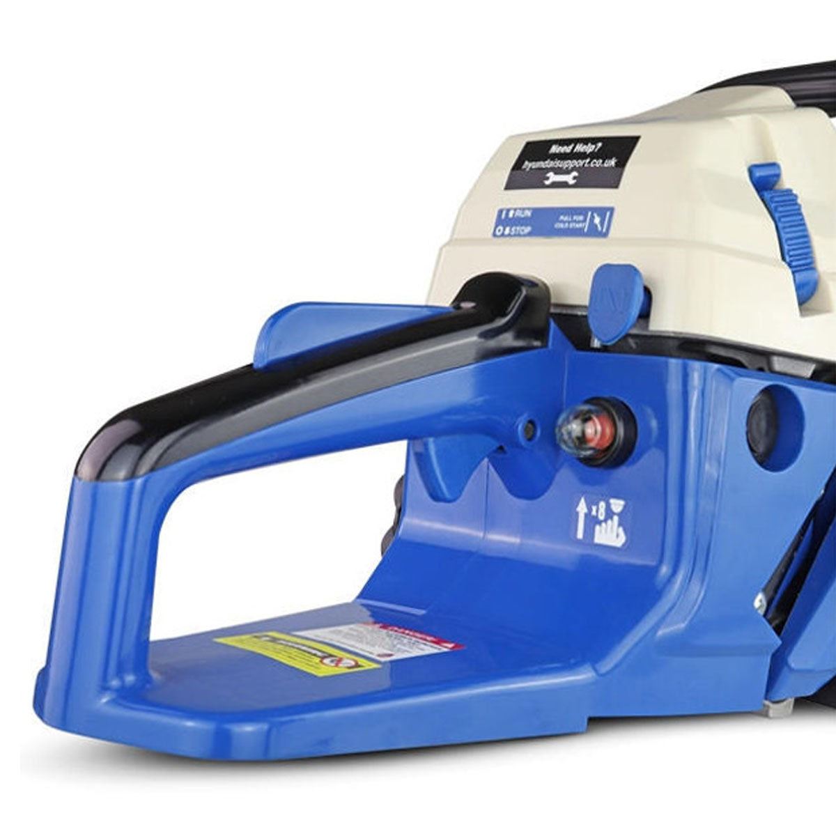 Hyundai HYC6200X 20'' Petrol Chainsaw Anti-Vibration & High-Performance with Protective Cover Bag