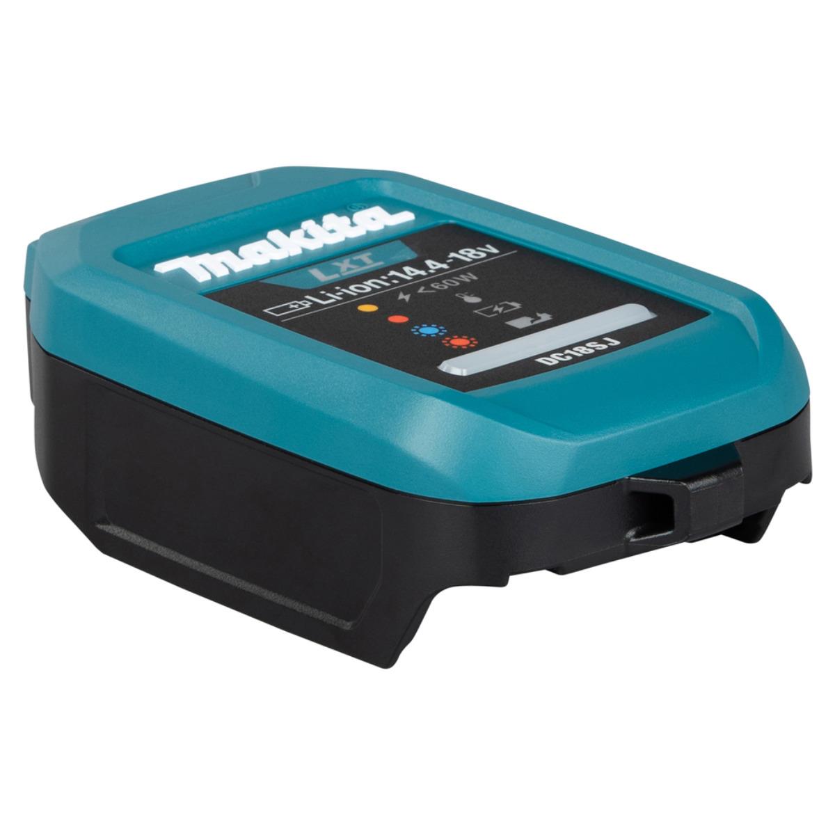 Makita ADP14 Car Cigarette Lighter Adapter 1916L7-8 with DC18SJ Battery Charger
