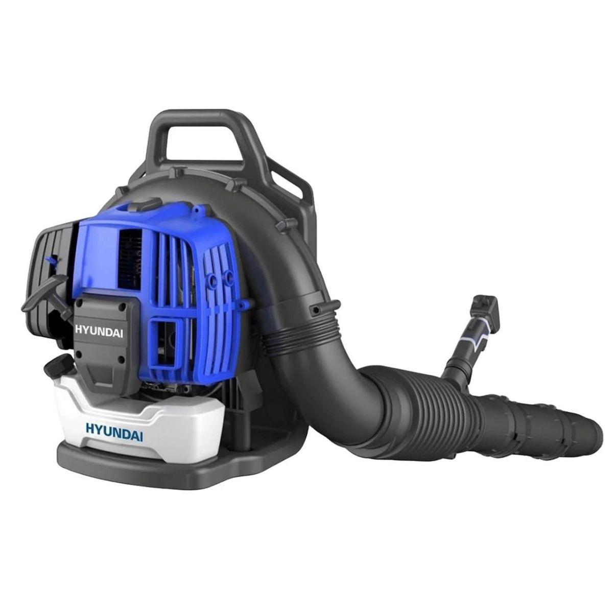Hyundai HYB5200 52cc 2-Stroke Backpack Petrol Leaf Blower, 170mph Air Speed