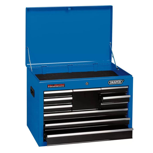 Draper TC10D Tool Chest 9 Drawer 26 Inch Blue 14937
