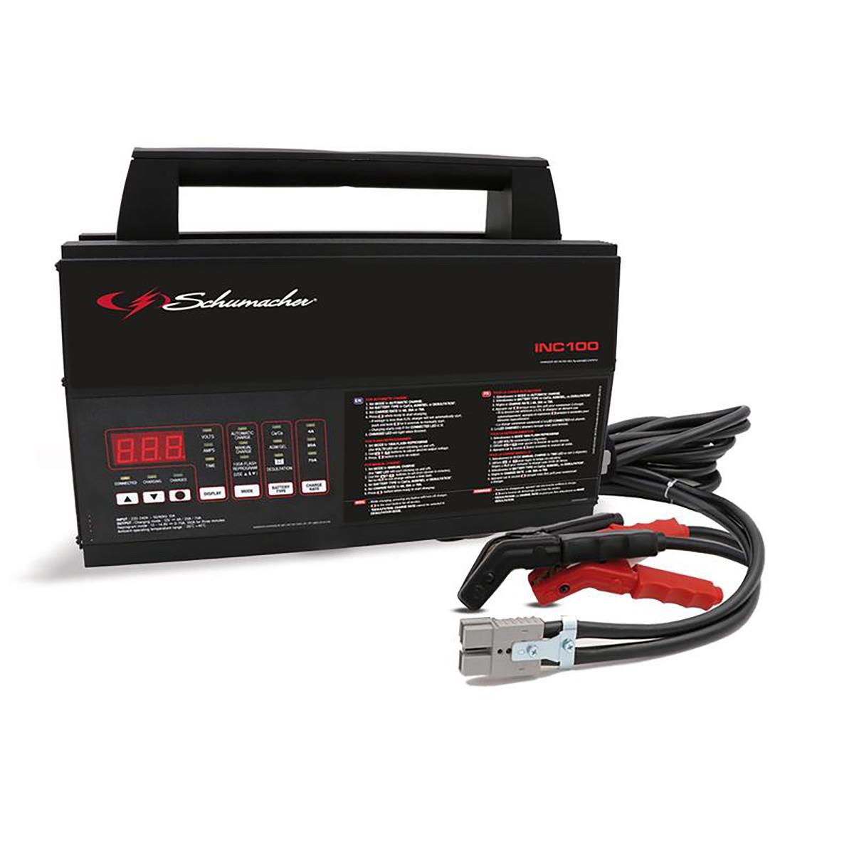 Schumacher INC100 12V/100A Flash Reprogrammer/Power Supply with Battery Support
