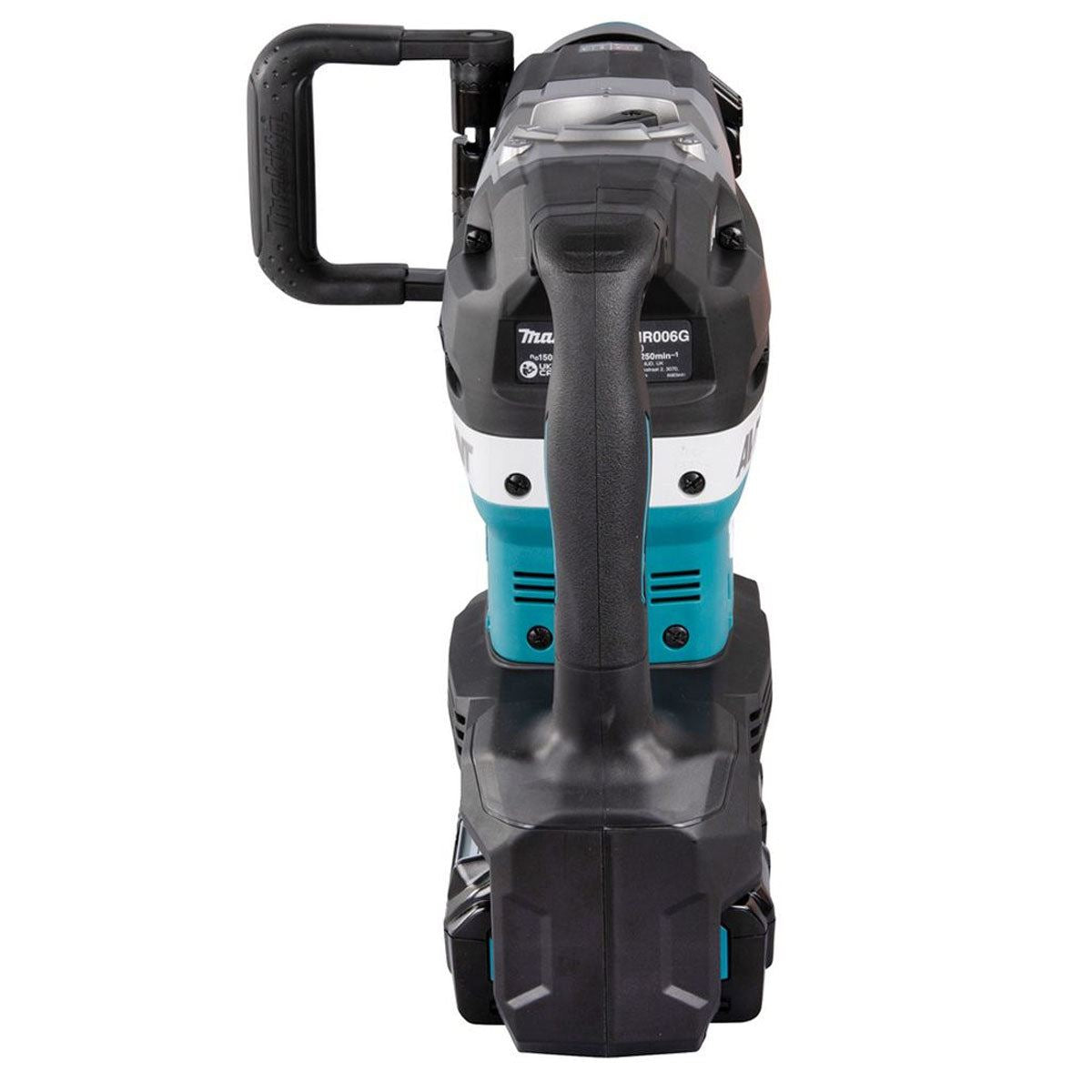 Makita HR006GD203 80V/40V XGT Brushless Demolition Hammer Drill With 2 x 2.5Ah Battery, Charger & Case