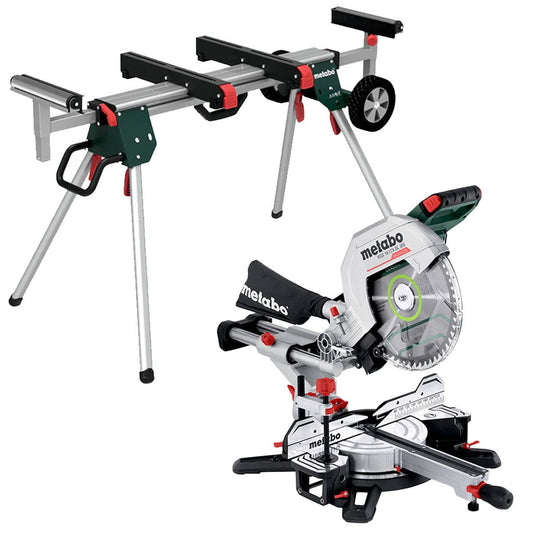 Metabo KGS 18 LTX BL 305 18V 305mm Brushless Sliding Mitre Saw with KSU 251 Stand