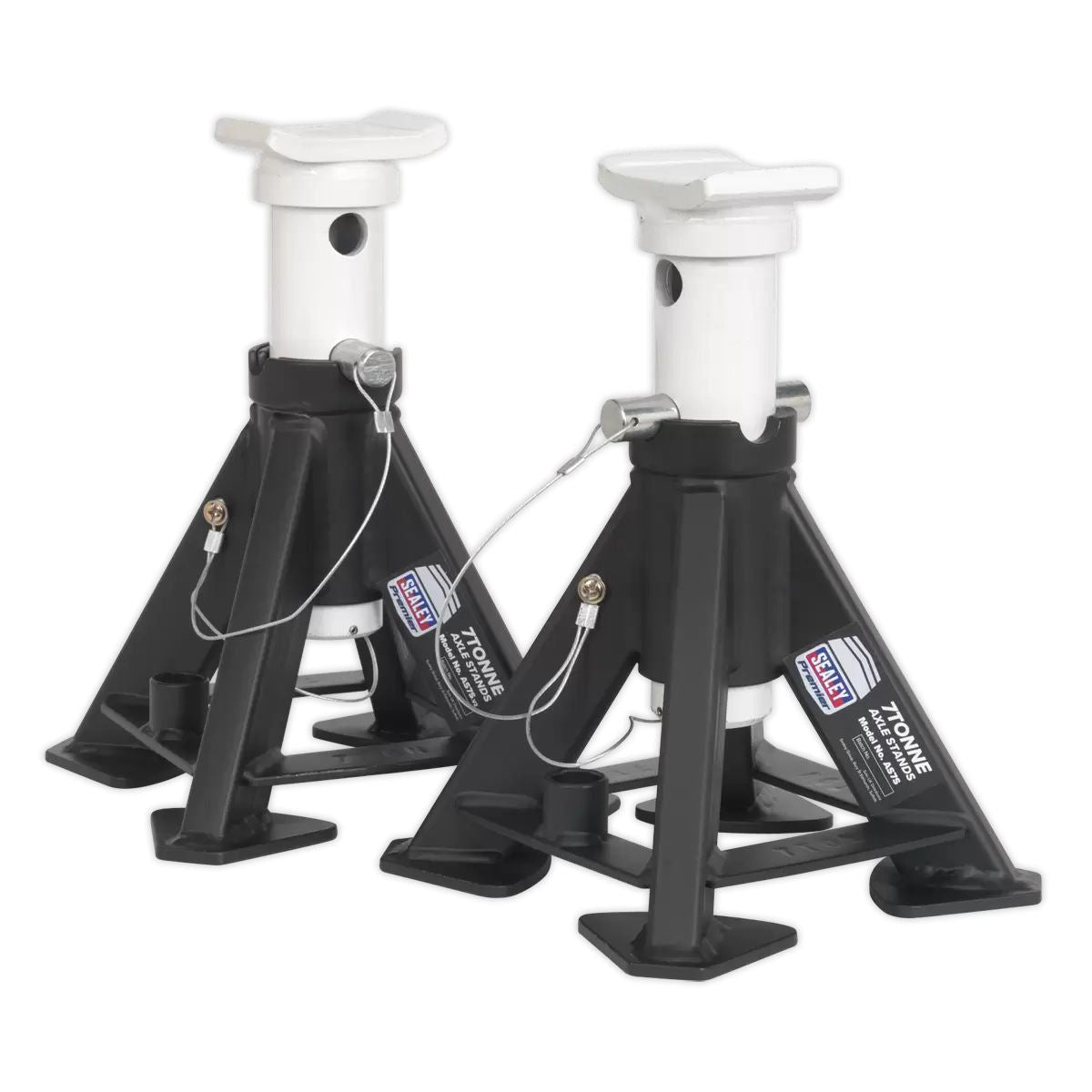 Sealey AS7S Short Axle Stands (Pair) 7 Tonne Capacity per Stand