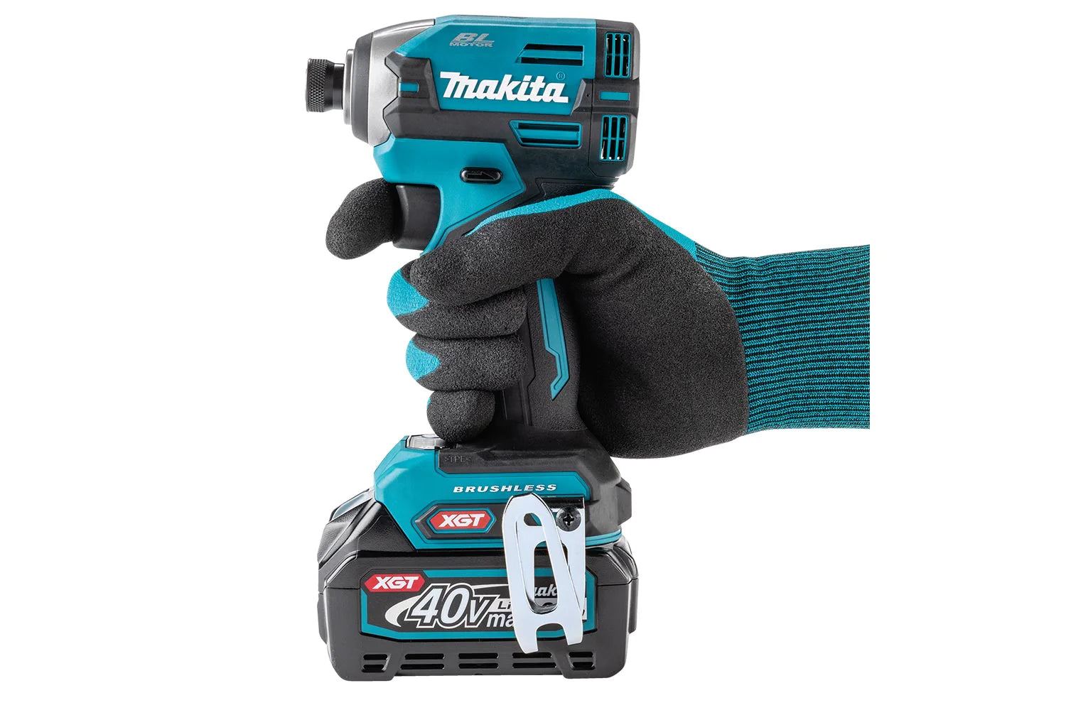 Makita TD003GZ 40V Brushless Impact Driver with 2 x 2.5Ah Battery & Charger