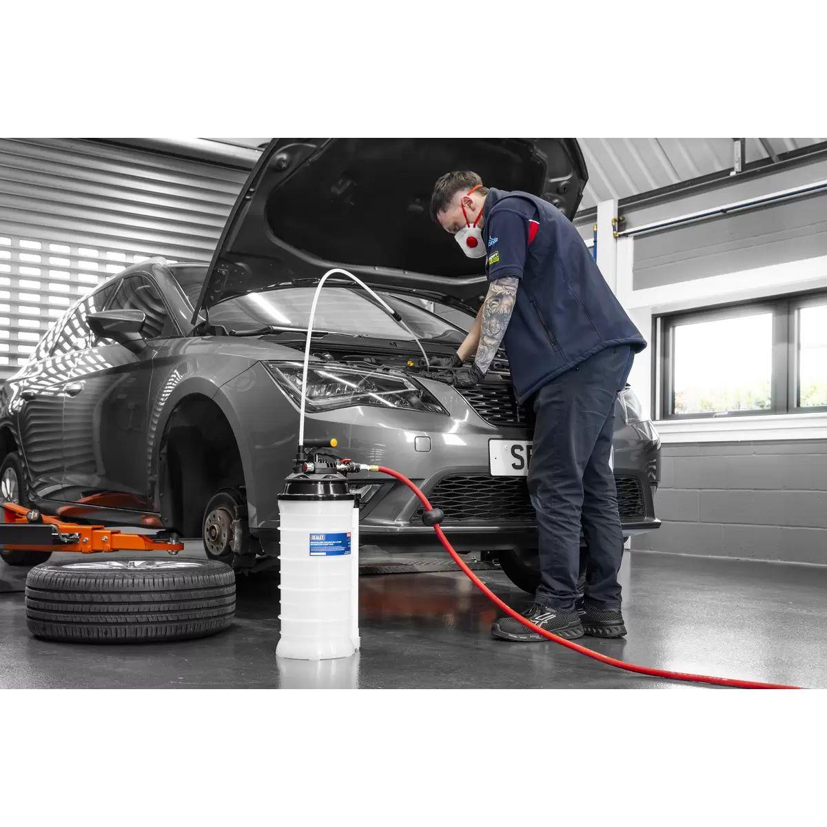 Sealey TP6900 4L Manual/Air Vacuum Oil & Fluid Extractor Pump