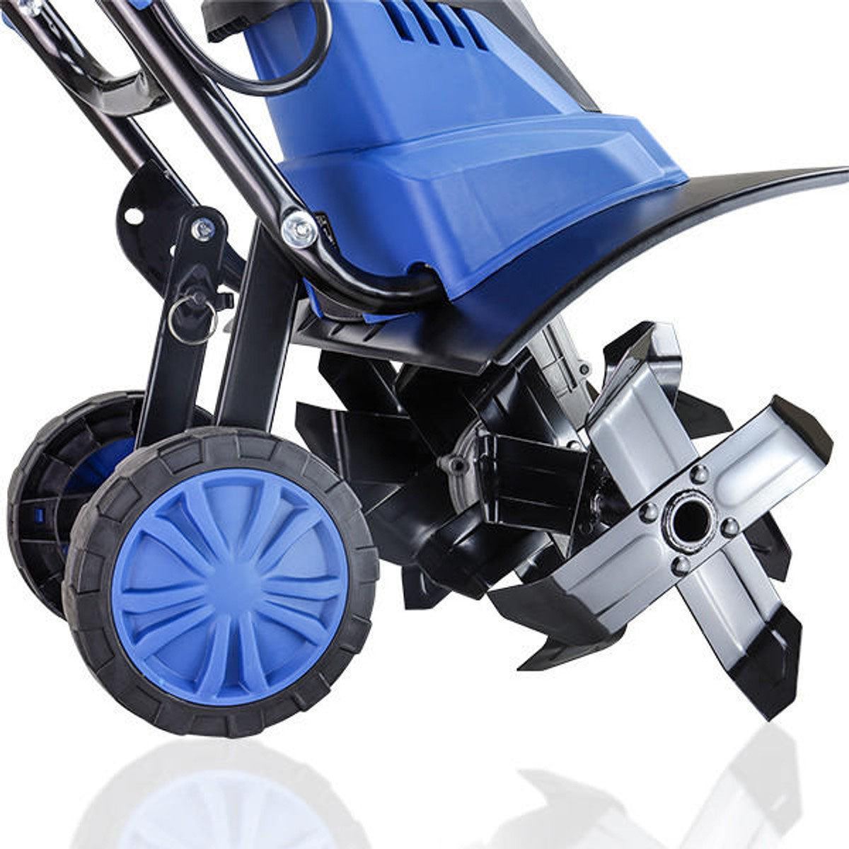Hyundai HYT1500E 45cm Electric Garden Tiller Cultivator Rotovator and Rototiller 4 x 6 Blades 230V/1500W