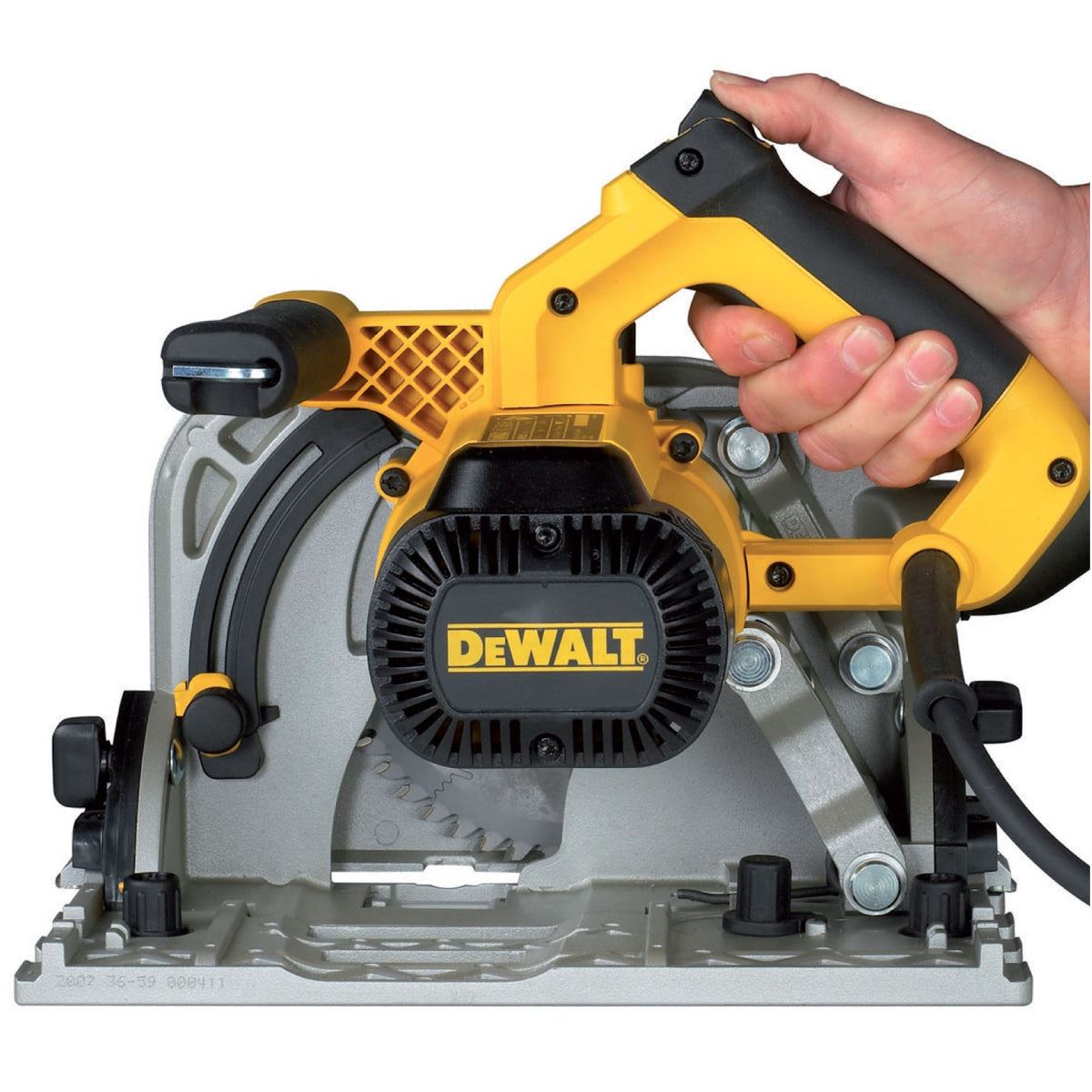 Dewalt DWS520KT 165mm Heavy-Duty Plunge Saw 1300W 240V - No Guide Rail