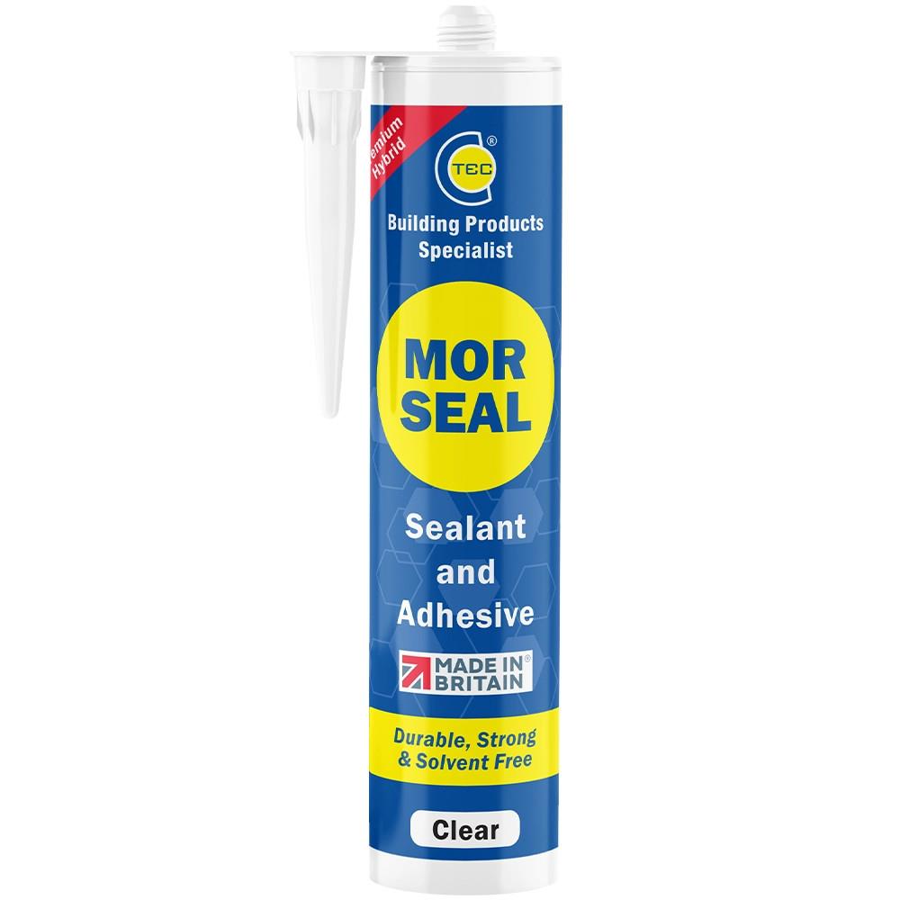 C-TEC Morseal 290ml Premium Hybrid Sealand and Adhesive 740108 - Clear