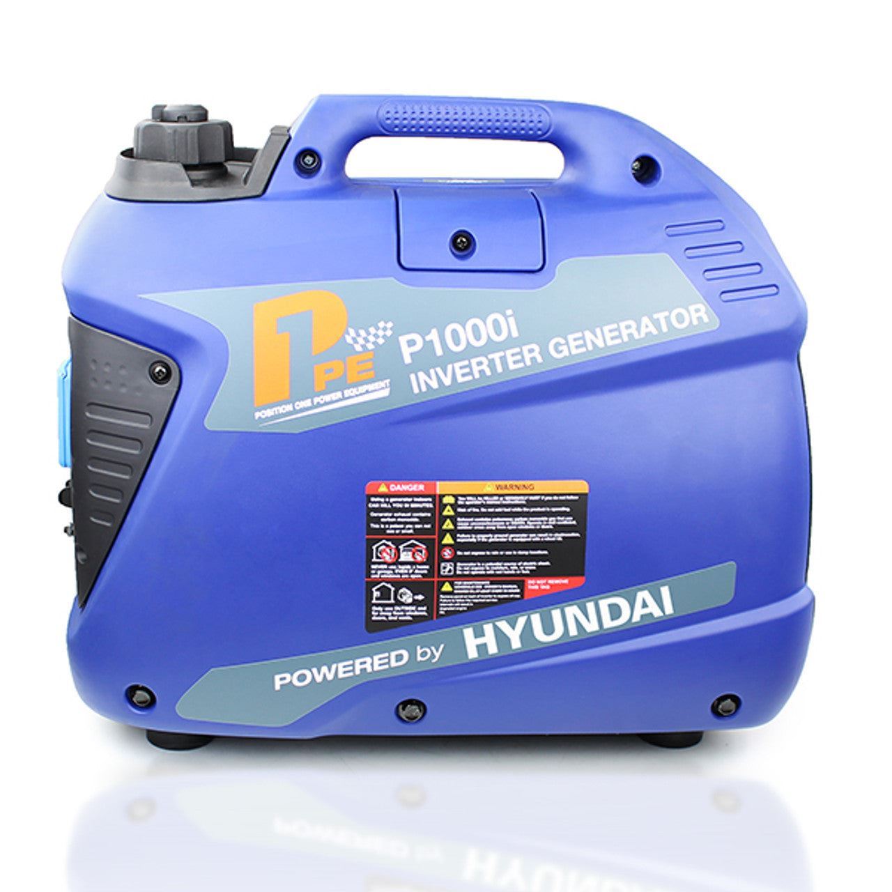 Hyundai P1000i P1 Petrol Inverter Suitcase Generator & Lightweight with DC & USB Outputs 1000W/1kW