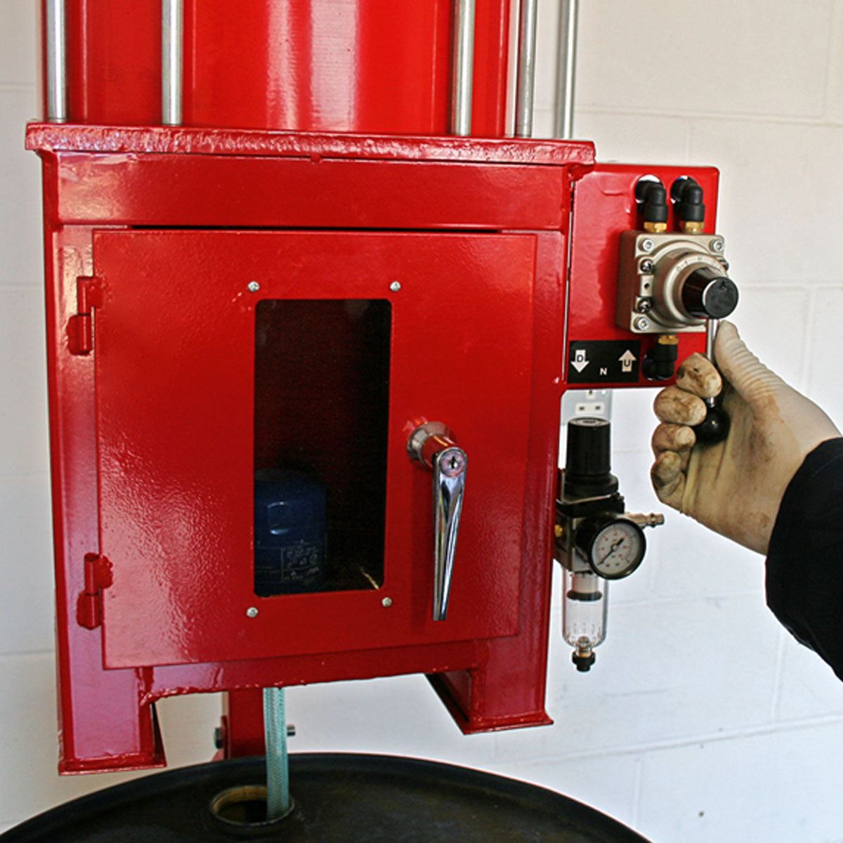 Sealey HFC08 Pneumatic Oil Filter Crusher