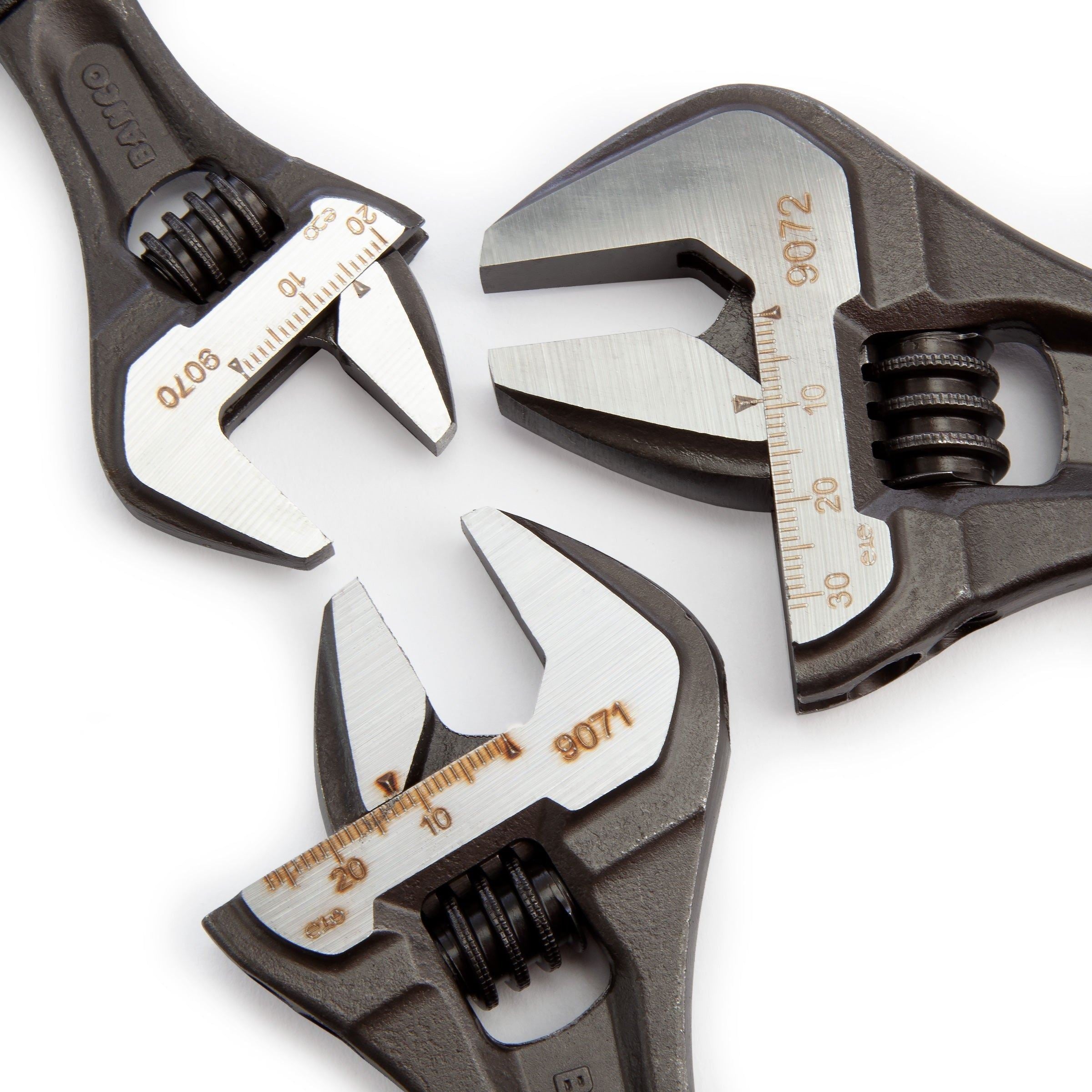 Bahco 90 Series Adjustable Wrench Set 3 Piece BAHADJ390