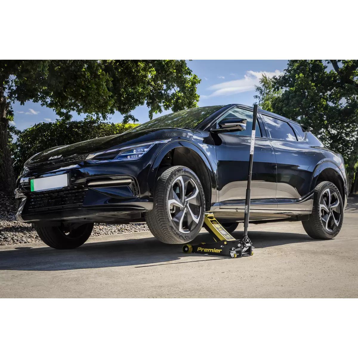 Sealey 4040AY Trolley Jack 4tonne Rocket Lift Yellow