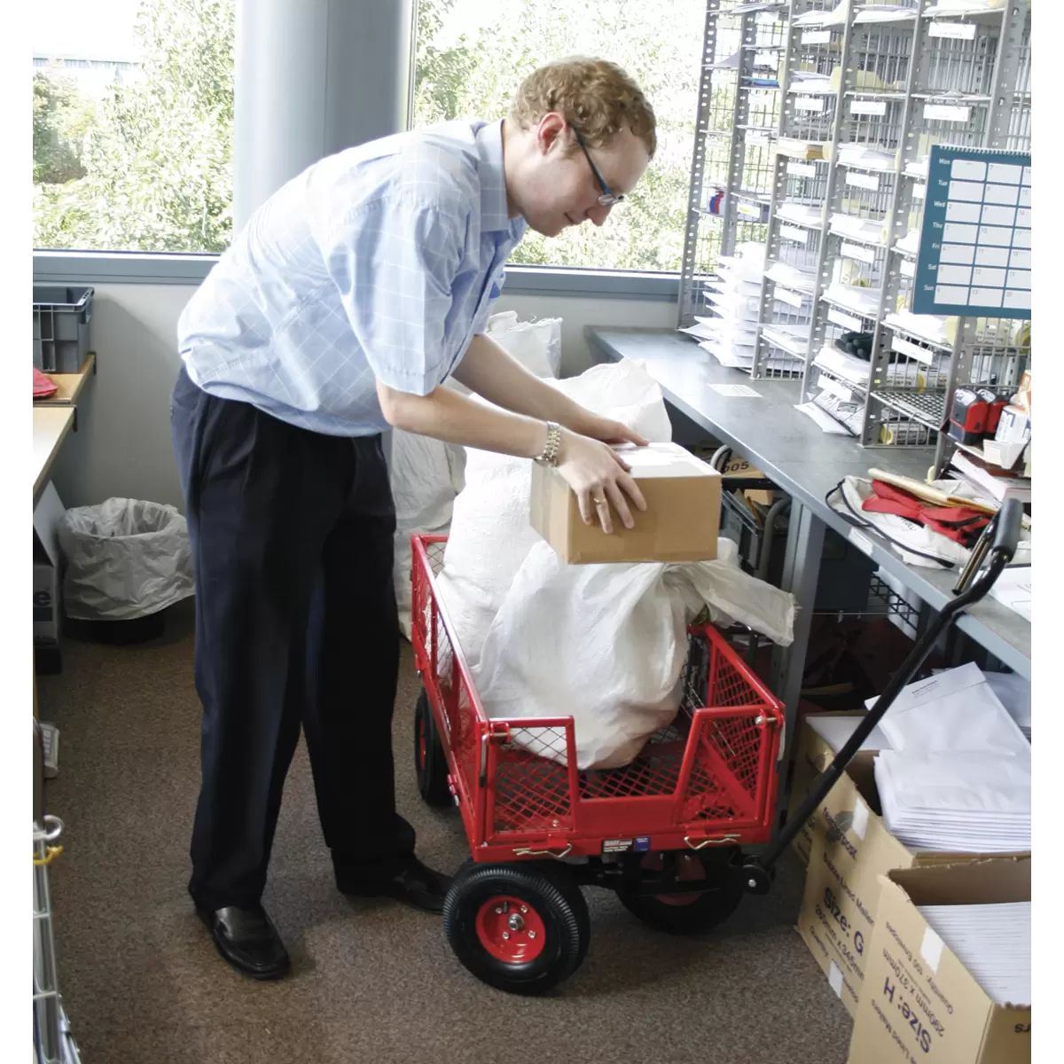 Sealey CST997 Platform Truck with Folding/Removable Sides 200kg Capacity