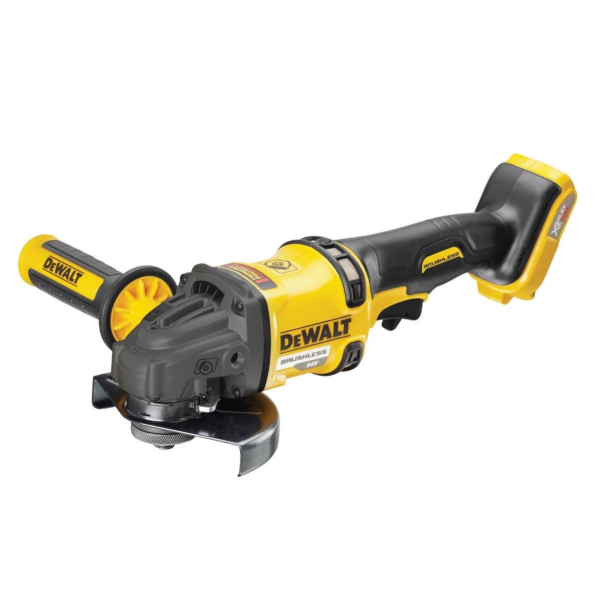 Dewalt DCG418NT 54V XR FLEXVOLT Brushless Angle Grinder with 1 x 9.0Ah Battery & Charger