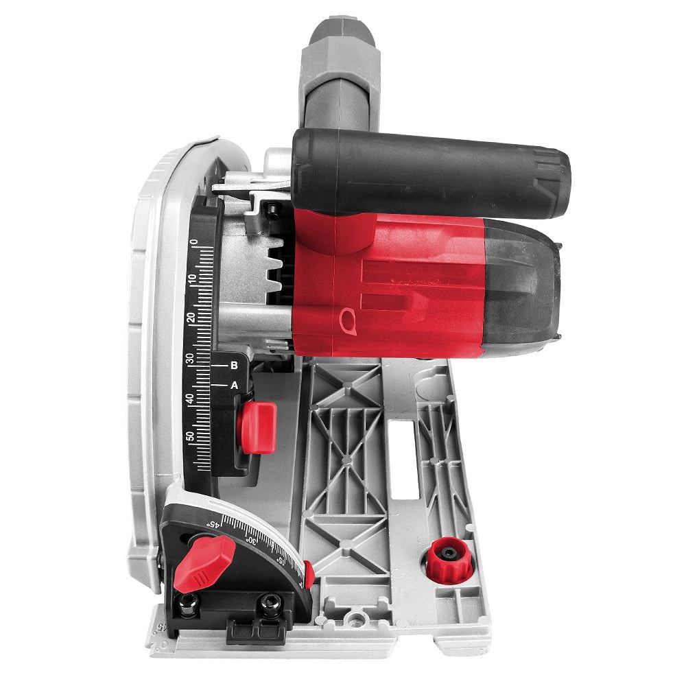 Excel 165mm Plunge Saw 1200W/240V Guide Rail Set With Blade