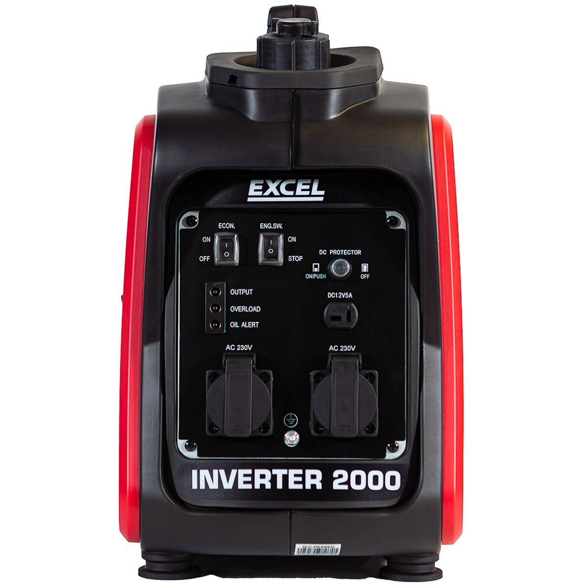 Excel Petrol Inverter Generator 4-Stroke Engine - 2000W Power Output, 99CC for Reliable Outdoor use