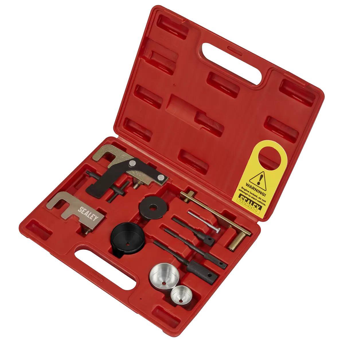 Sealey VSE5871A Diesel Engine Timing Tool Kit for Dacia, Mitsubishi, Nissan, Suzuki, GM Belt Drive