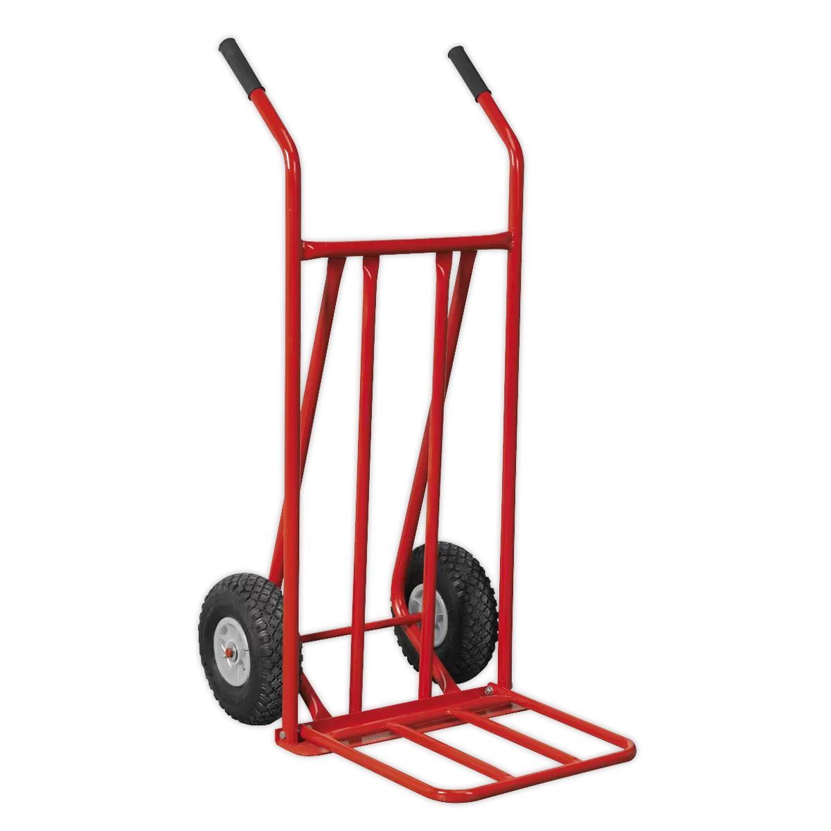 Sealey CST800 Sack Truck with Pneumatic Tyres Folding 150kg Capacity