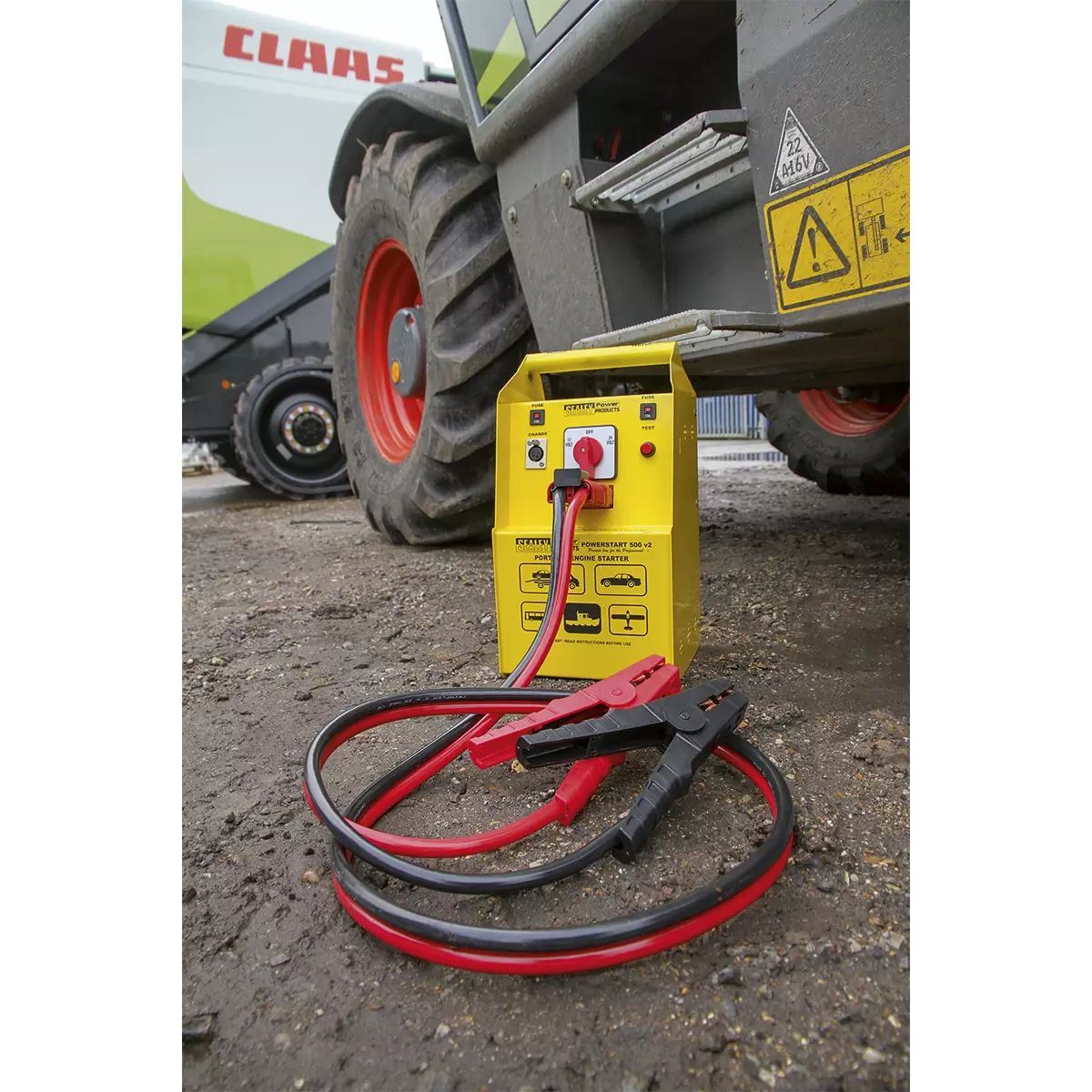 Sealey POWERSTART500 12/24V Power Start Emergency Jump Starter 500hp