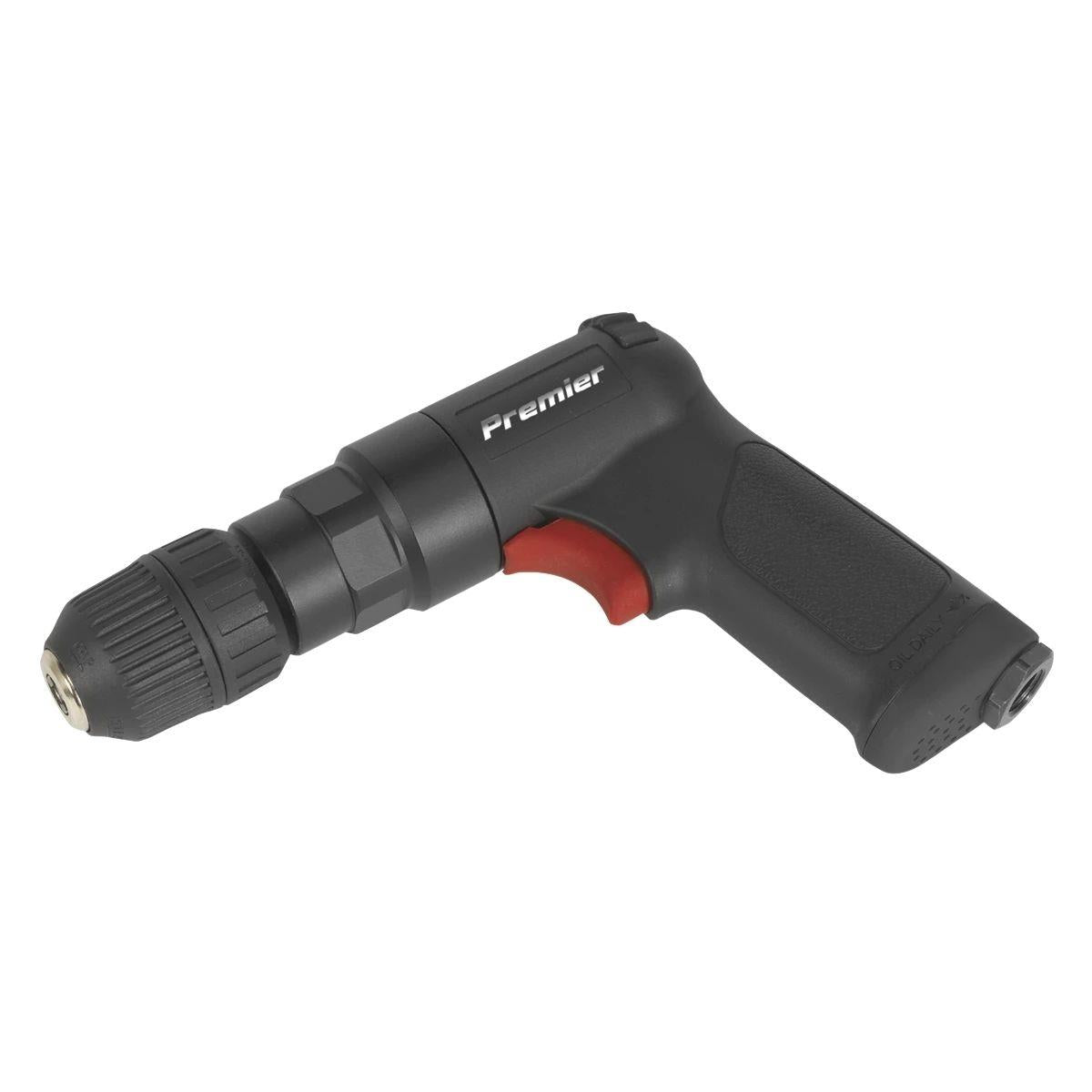 Sealey SA620 Air Pistol Drill with 10mm Keyless Chuck Super-Duty
