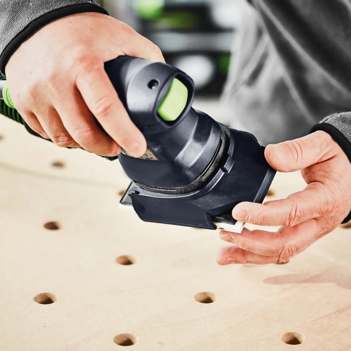 Festool RTS 400 REQ-Plus 230V RUTSCHER Orbital Sander with Light Module & Case 578927