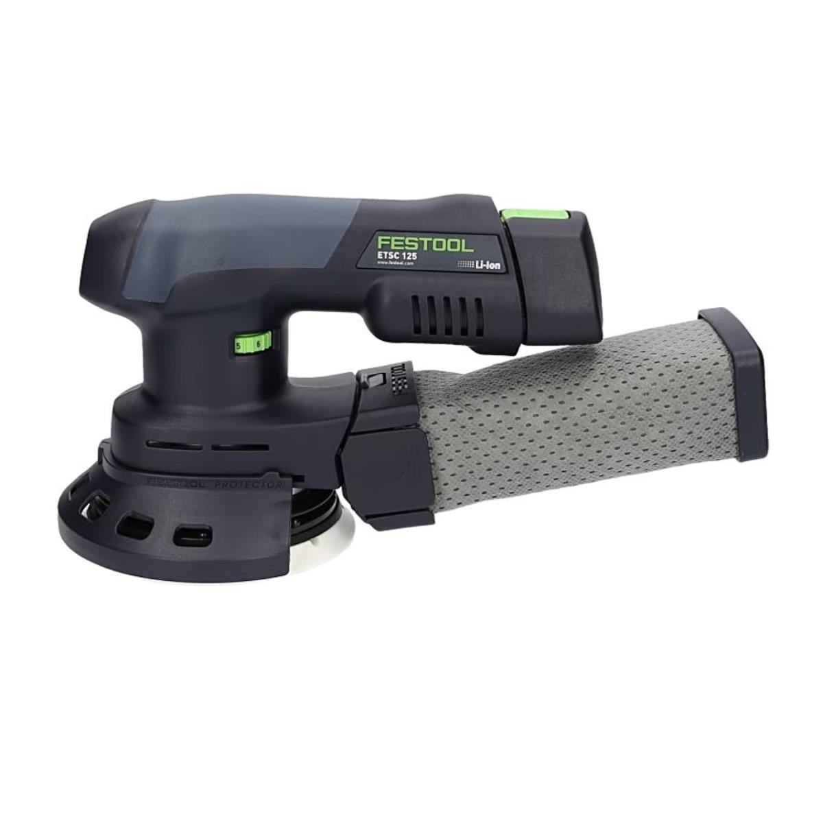 Festool ETSC 125 3,0 I-Plus 18V Brushless Eccentric Sander with 2 x 3.0Ah Batteries, Charger & Case 578855