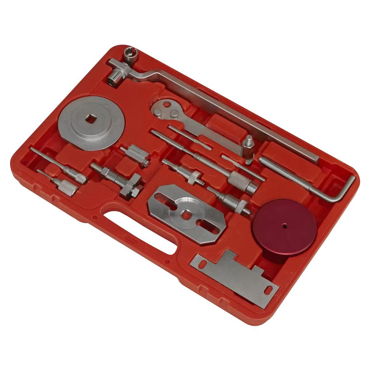Sealey VSE5036 Diesel Engine Timing Tool Kit for Fiat, Ford, Iveco - Belt/Chain Drive