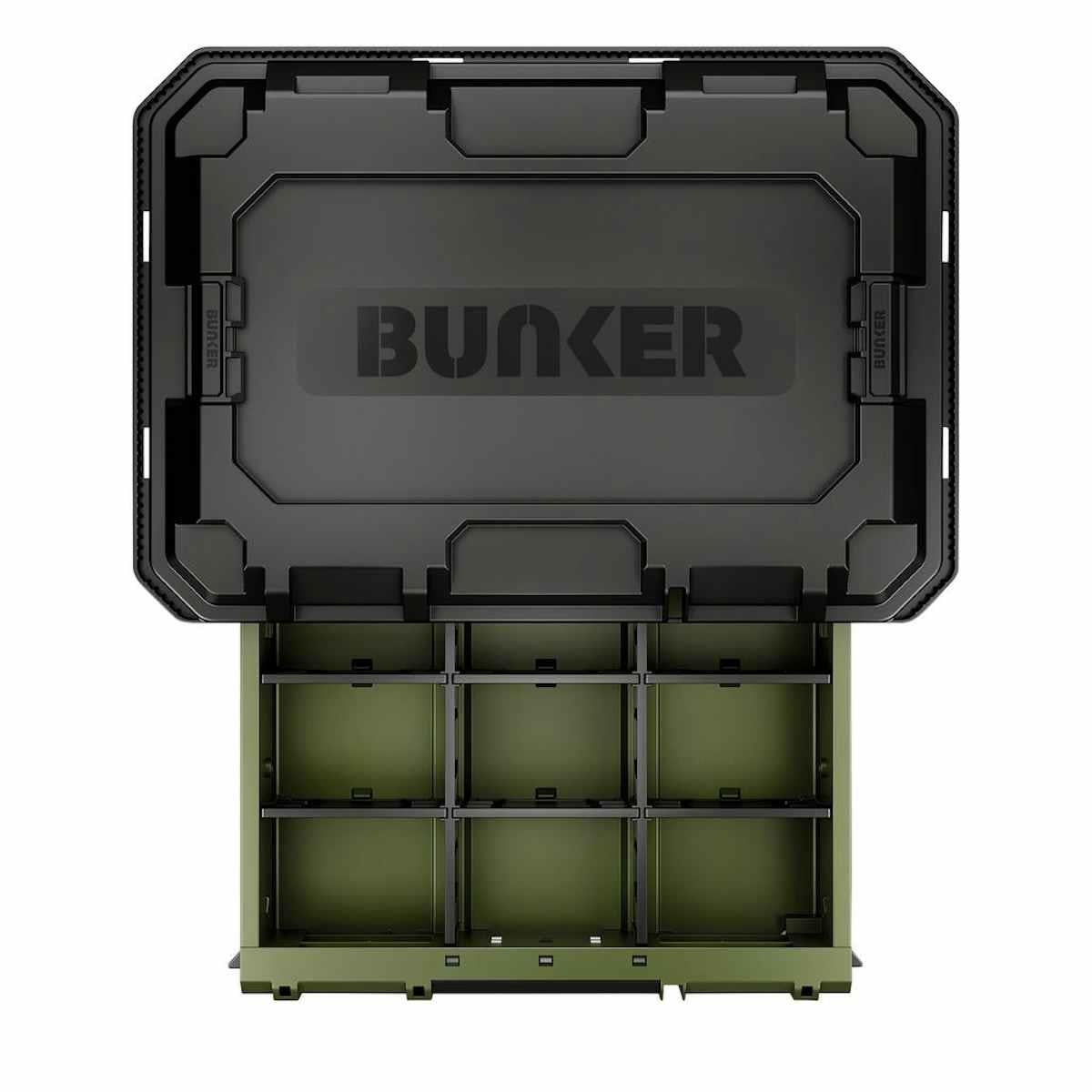 BUNKER B600-3DTB Load-Up 570mm Stacking Tool Box 3 Drawer Heavy Duty Storage 29441