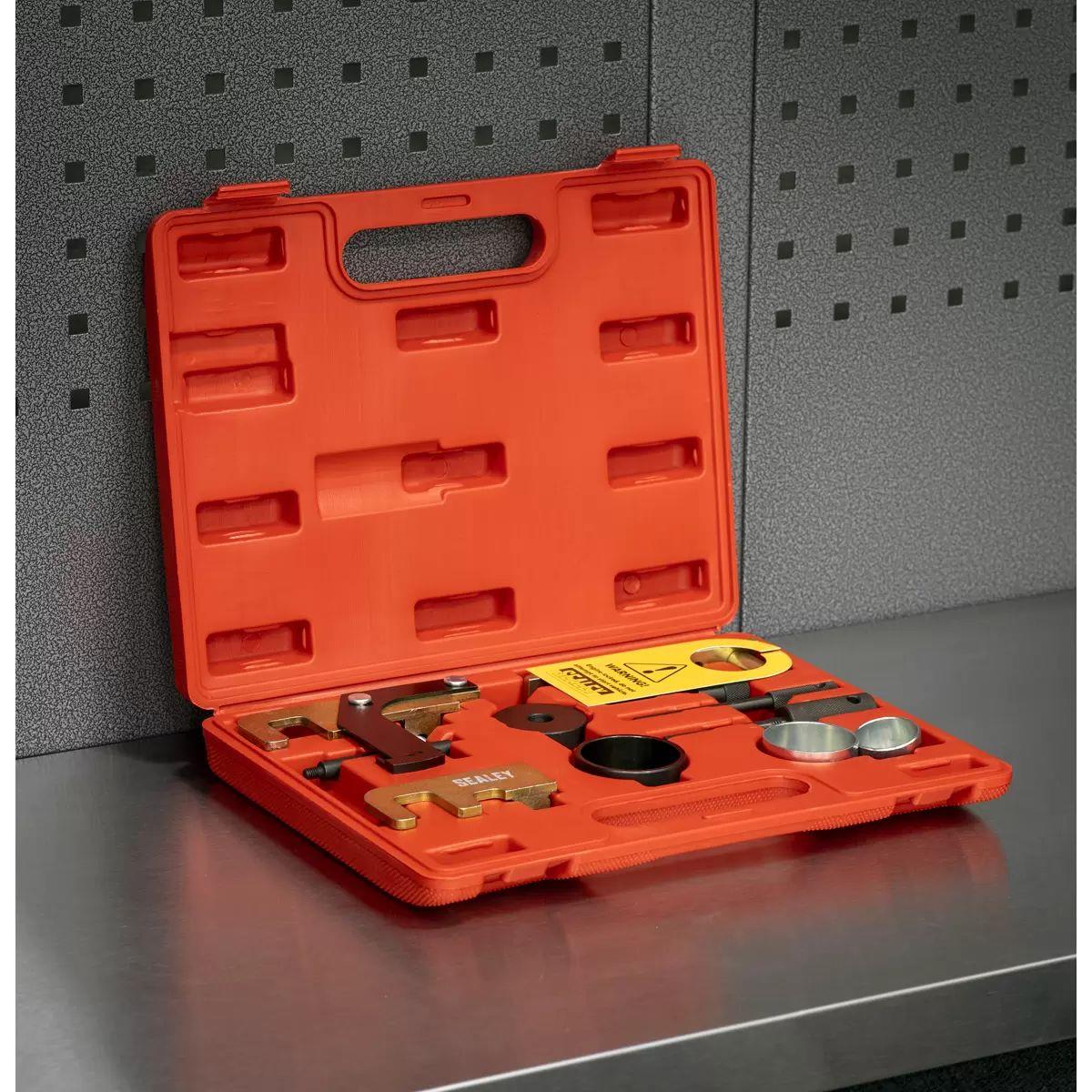 Sealey VSE5871A Diesel Engine Timing Tool Kit for Dacia, Mitsubishi, Nissan, Suzuki, GM Belt Drive