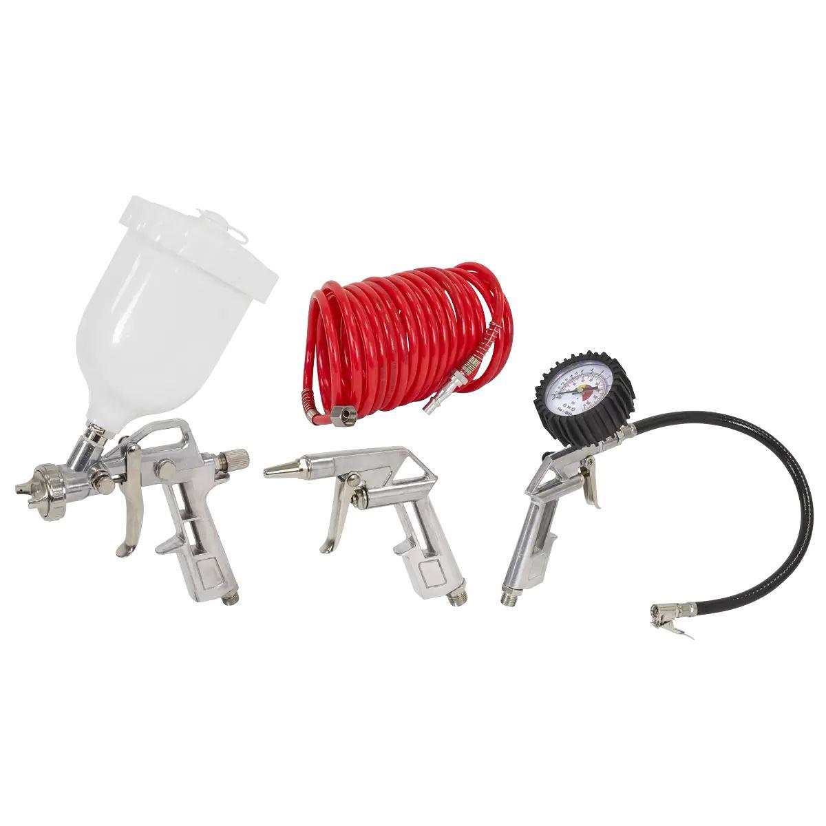 Sealey SAC2420APK 24L Direct Drive Air Compressor 230V/13A With 4pc Air Accessory Kit