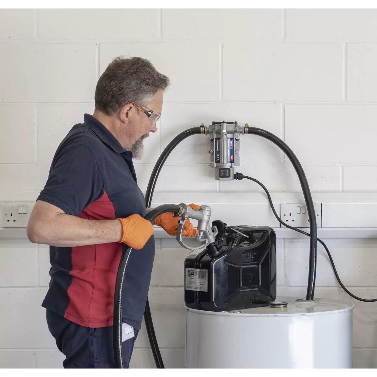 Sealey TP9624 Diesel/Fluid Transfer Pump Portable 24V