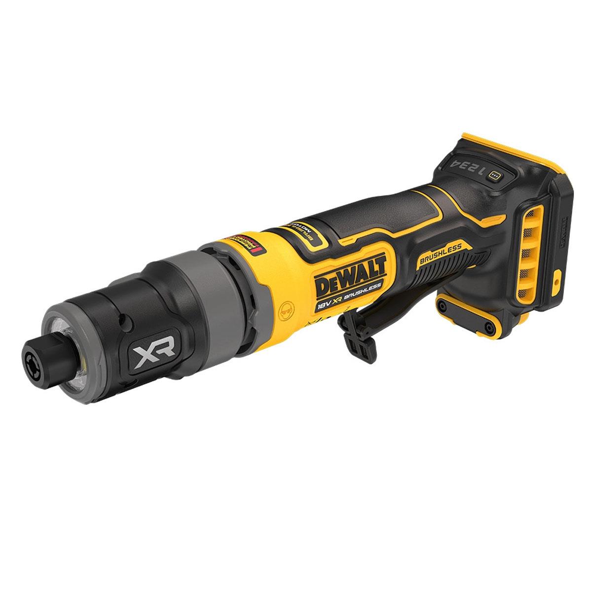Dewalt DCG420N-XJ 18V XR Brushless Compact Die Grinder With 1 x 2.0Ah Battery & Charger