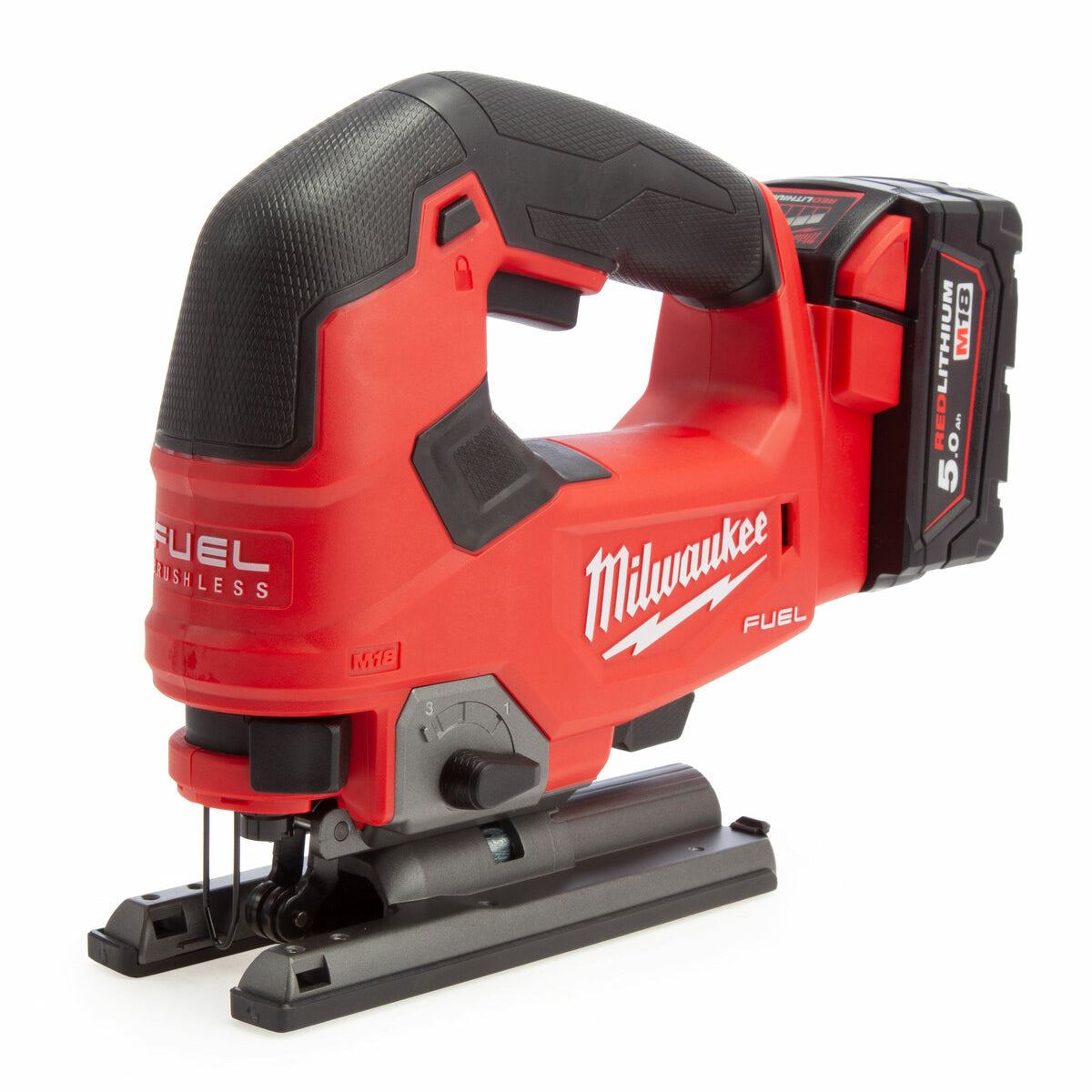 Milwaukee M18FPP5L2-503B 18V Fuel 5 Piece Kit with 2 x 5.0Ah Batteries Charger In Bag 4933479904